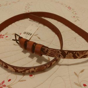 Anthropologie Leather Belt
